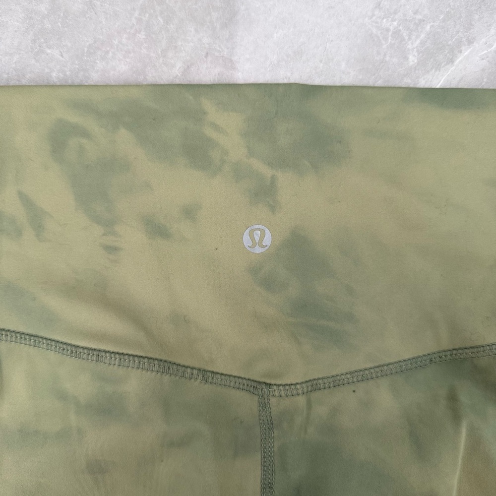 Women’s Tie Dye 25” Cropped Workout Athletic Leggings Pocket Size 8 - Picture 10 of 14